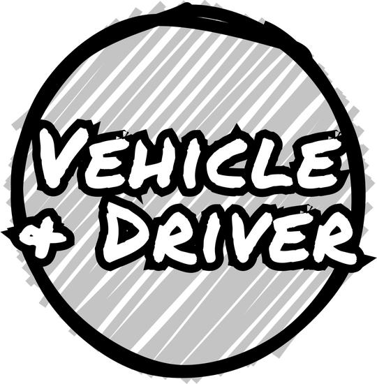 Sharpie Sketch Logo for Vehicle & Driver from theIndustryDirect