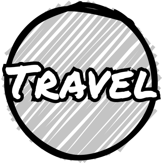 Sharpie Sketch Logo for Travel by AnyEvery