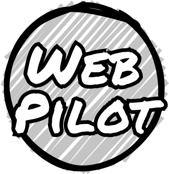 Sharpie Sketch Logo for Web Pilot from theIndustryDirect