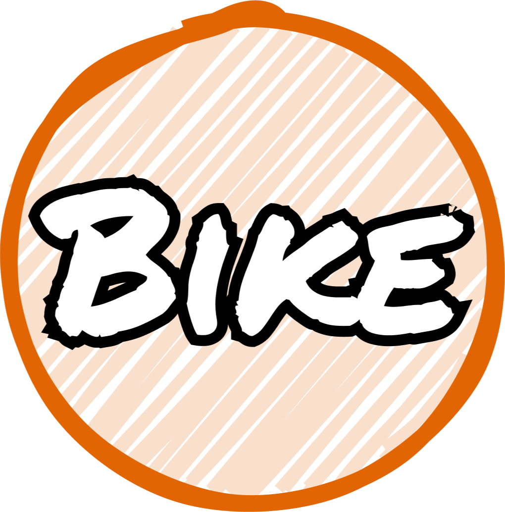 Sharpie Sketch Logo for Bike by AnyEvery